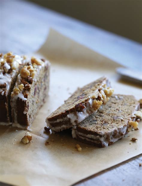 Cooked in a loaf tin and flavoured with orange zest it has an orange juice syrup poured over after baking to give it a crunchy citrus topping. Holiday Chai Cranberry Nut Loaf Cake - Pure Ella