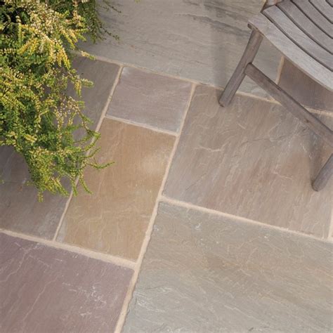 Natural Pavingantique Sandstone Cragstone Barley Paving Slabs