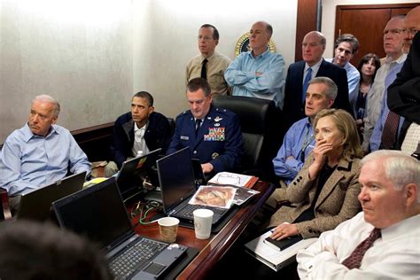 Situation Room 2 Photos Capture Vastly Different Presidents Citynews