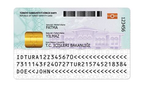 Turkey ID Card Design Your Own Id Card Fake ID Card Etsy Australia