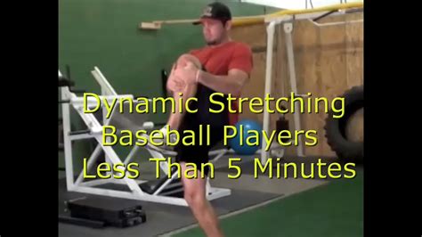 8 Baseball Training Stretches In Under 5 Minutes Youtube