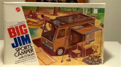 Mattel Big Jim Camper With Box 1970s Youtube