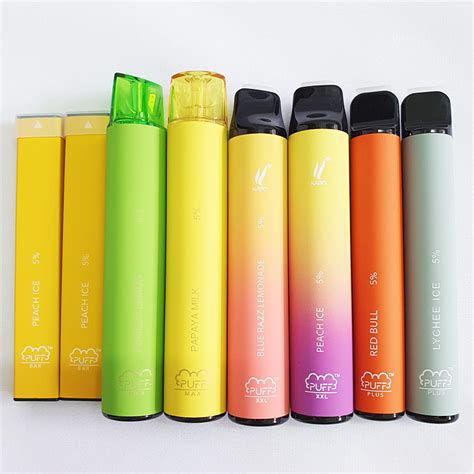 81 Flavors Electronic Cigarette Puff Bar Plus Disposable Vape Pen Puff