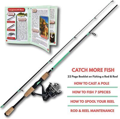 Tailored Tackle Multispecies Fishing Rod And Reel Spinning Combo Best