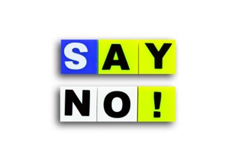 You might think most people find it difficult to say no, but in fact some people find it easier to say no than yes. Say No to Say Yes, Part 2: Getting to No