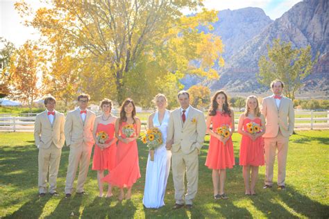 Warm Rustic Wedding At Spring Mountain Ranch From Taylored Photo