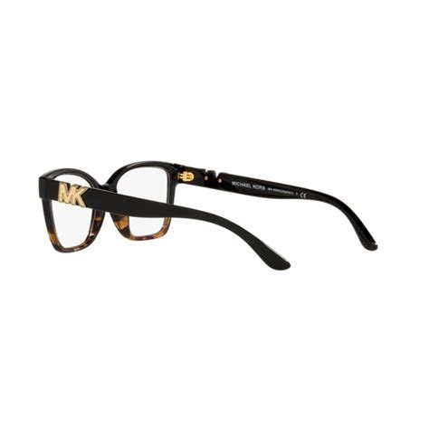 michael kors mk 4094u karlie i 3912 black dark tortoise eyeglasses woman