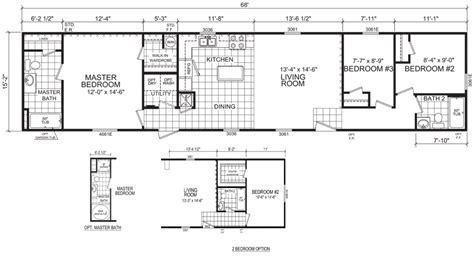 Https://techalive.net/home Design/floor Plans For 16 Ft Wide Mobile Homes