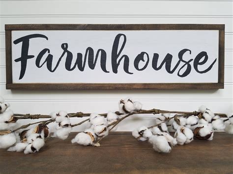 Farmhouse Sign Farmhouse Wood Signs Wooden Signs