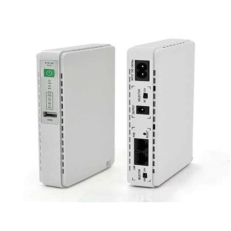 Mini Ups 9v12v For Wifi Routers Poe Gurulb