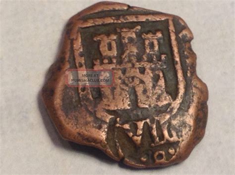 Metal Detector Find Pirate 1600 S Lioncastle Cob Spanish Coin