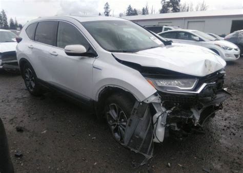 Bidding Ended On 7fart6h86me006599 Salvage Honda Cr V Hybrid At