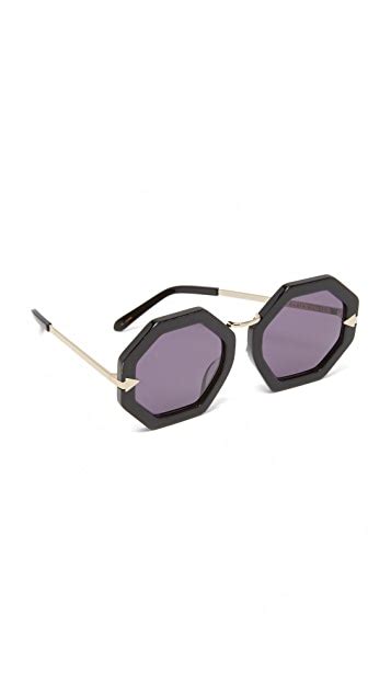 Karen Walker Moon Disco Sunglasses Shopbop