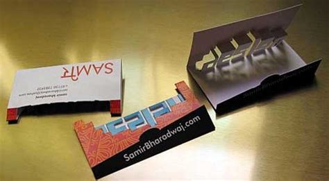 Use a word business card template to design your own custom cards by adding a logo or tagline. Pop-Up Business Cards: 38 Unique Examples