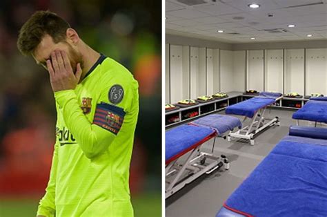 Messi chants in the dressing room ??? Lionel Messi did this in Barcelona dressing room after Liverpool Champions League disaster ...