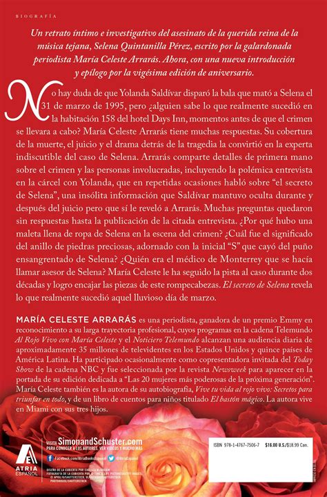 Entre y conozca nuestras increíbles . Libro de selena quintanilla por chris perez pdf gratis ...