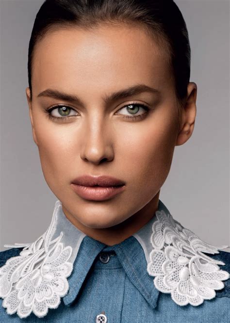 Celebrities Trands Irina Shayk Glamour Magazine Russia October