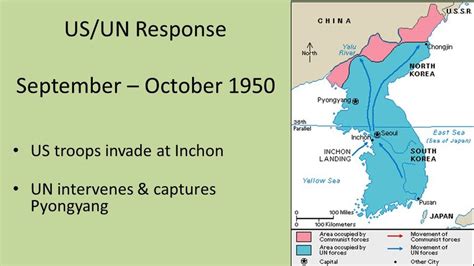 Inchon Landing Korean War Map