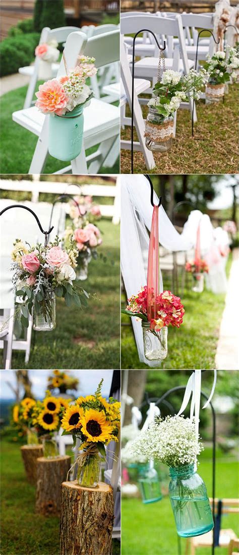 Outdoor Wedding Aisle Decoration Ideas To Love Mrs To Be