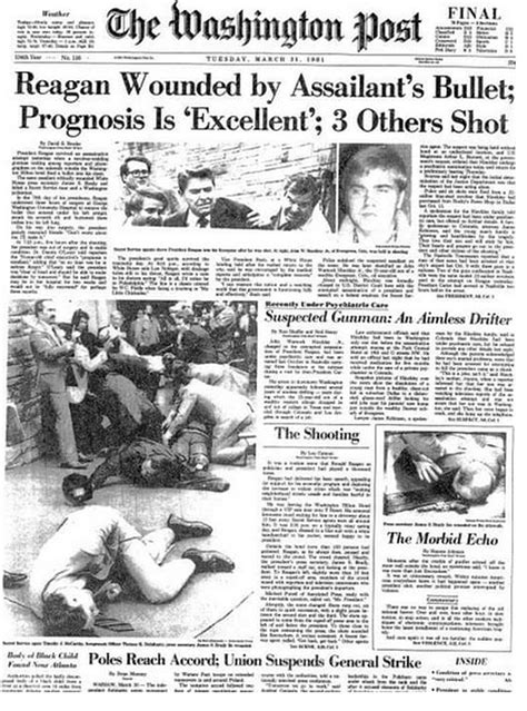 34 Years Ago Today Ronald Reagan Survived An Attempted Assassination