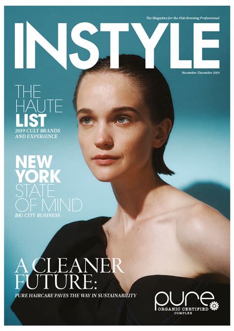 Instyle Magazine December 2019 Aquabaci