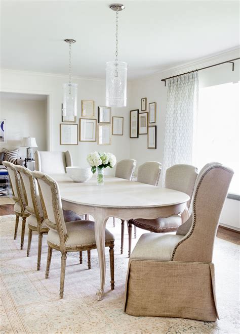Elegant Neutral Dining Room Design Jennifer Barron Interiors Дизайн