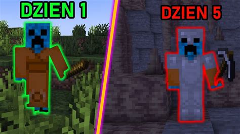 Przetrwalem Dni Na Nowym Swiecie Survival W Minecraft Minecraft Z