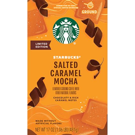 Starbucks Salted Caramel Mocha Ground Coffee 17 Oz Kroger