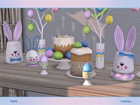 Stella Easter Set By Soloriya At Tsr Sims 4 Updates