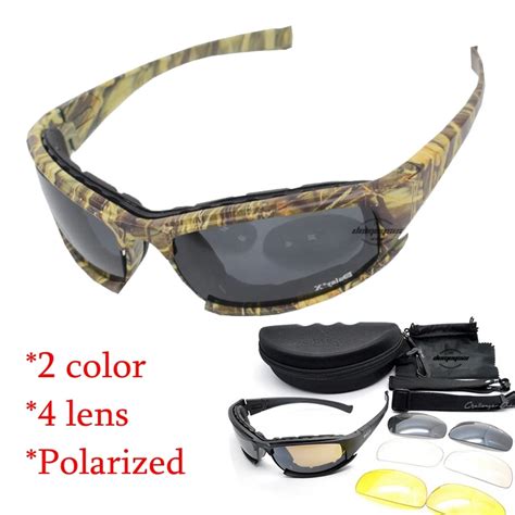 Daisy Tactical Goggles 4ls Men Military Polarized Sunglasses Bullet Proof Airsoft Shooting Gafas