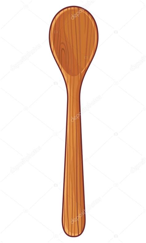 Wooden Spoon Icon Stock Vector Image By ©tribaliumivanka 97863112