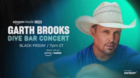 Garth Brooks Headlines Black Friday Amazon Music Live From Nashvilles