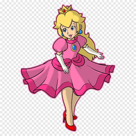 Princess Peach Super Mario Bros 3 Mario Anime Kunst Png Pngegg