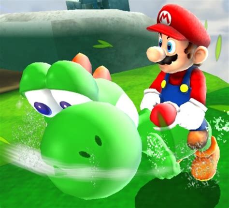 Supper Mario Broth Whenever Yoshi Performs A Head Shake In Super
