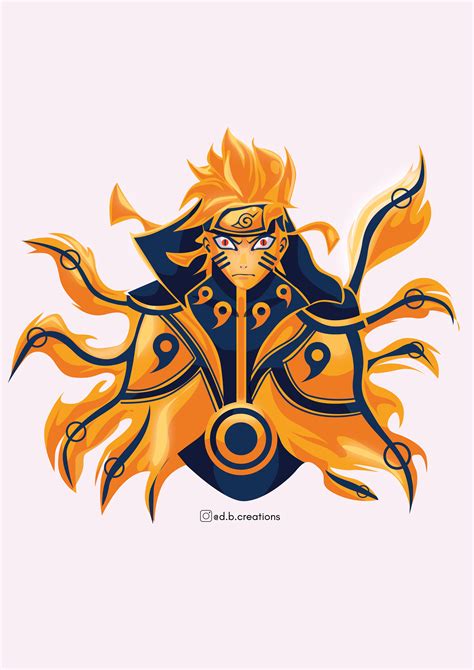With tenor, maker of gif keyboard, add popular naruto nine tail mode animated gifs to your conversations. Naruto's Nine tails chakra mode illustration : Naruto