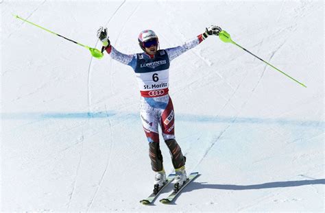 Ski Wm Luca Aerni Gewinnt Kombination