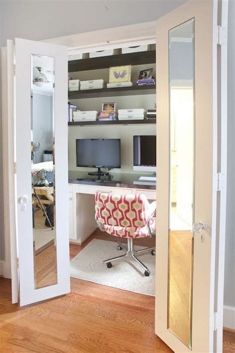 3 Easy And Creative Steps To A Diy Closet Office Home Office Closet