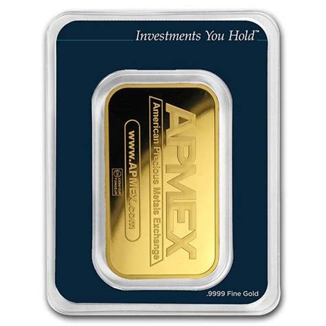 1 Oz Gold Bar Apmex In Tep Package Apmex Gold Bars And Rounds Apmex
