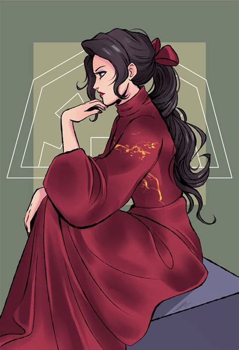 Asami For A Zine Its Been A Long Time Since I Drew Any Avatar Fanart Avatar Characters