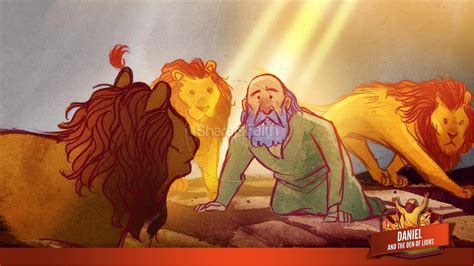 Daniel And The Lions Den Kids Bible Story