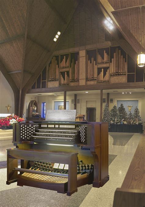 St Marys Church Organ Champaign County Region Of Catholic Parishes