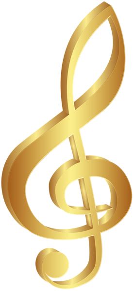 Its resolution is 1100x487 and it is transparent background and png format. Gold Treble Clef Transparent PNG Image | Gallery Yopriceville - High-Quality Images and ...