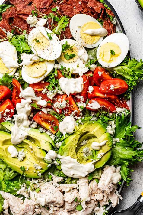 The Best Cobb Salad Recipe Diethood