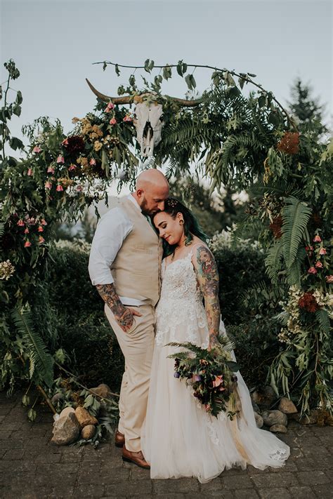 Bohemian Magical Forest Themed Wedding Inspired By Lord