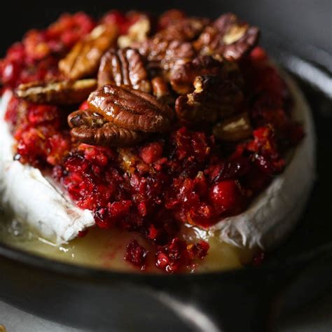 Orange Cranberry Baked Brie Recipe Cranberry Baking Baked Brie
