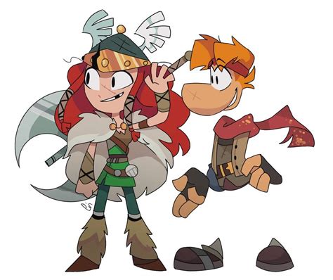 My New Barbara And Rayman Redesign When They Go To The Other Place