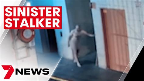Naked Man Caught On Camera Creeping Around Adelaide CBD Carpark NEWS YouTube