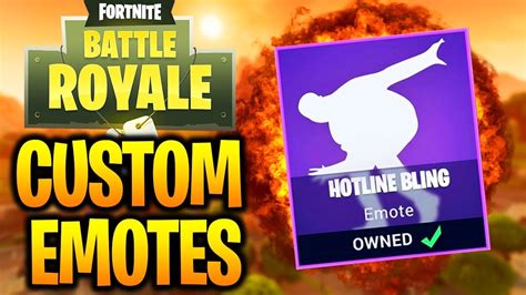 Custom Emotes In Fortnite How To Make Custom Skins Fortnite Battle