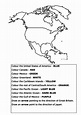 Map of North America - Labelling Activity | Teaching Resources