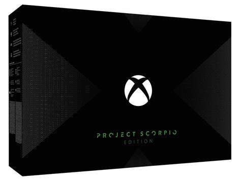 Microsoft Xbox One X Project Scorpio Edition Black €304 Now